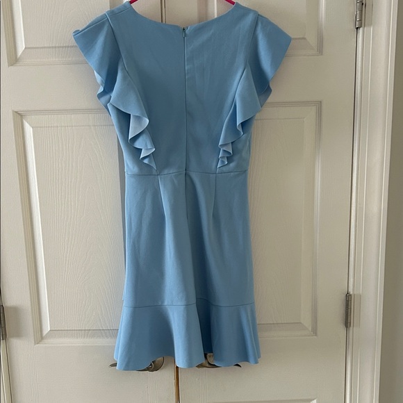 Altar'd State Light Blue Ruffle Mini Dress - Picture 3 of 4